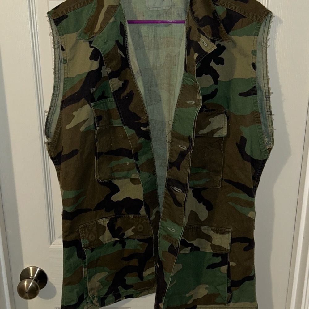 U.S. Army Camouflage Utility Jacket